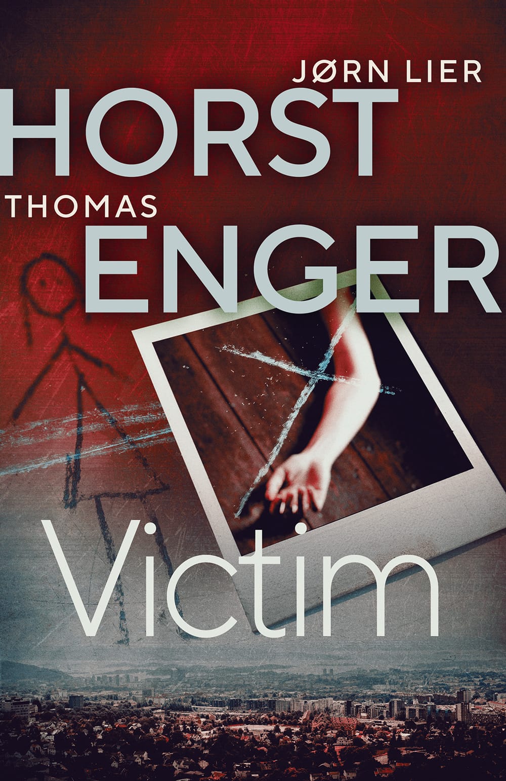 Book cover for "Victim" by Jørn Lier Horst and Thomas Enger